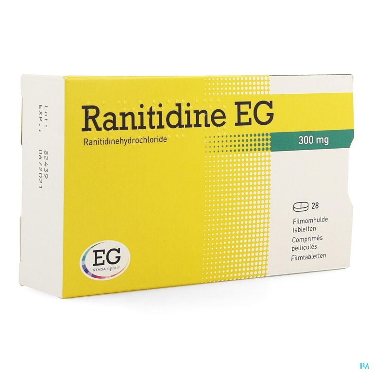 Ranitidine EG Comp  28X300Mg