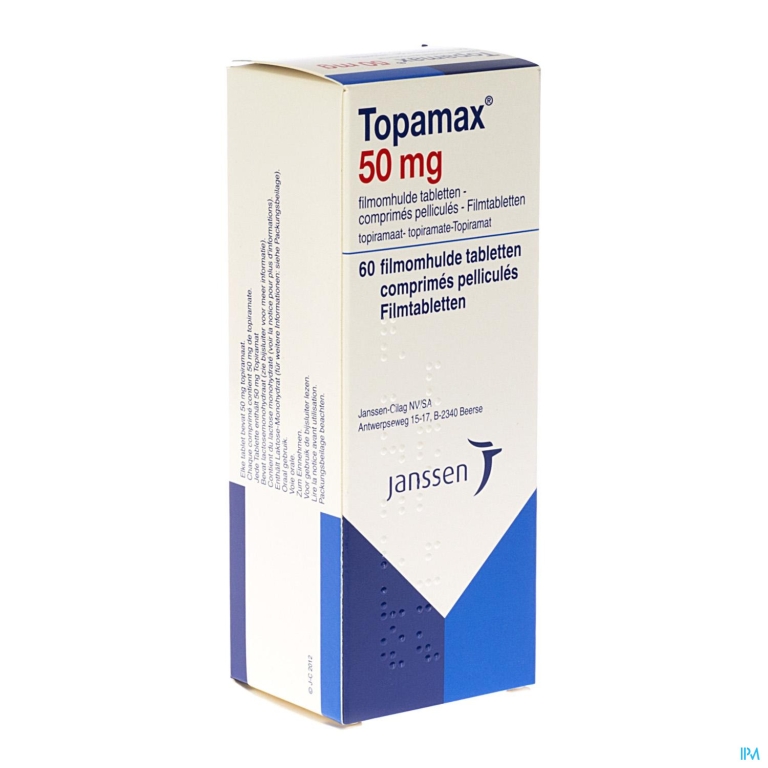 Topamax Tabl 60 X 50mg