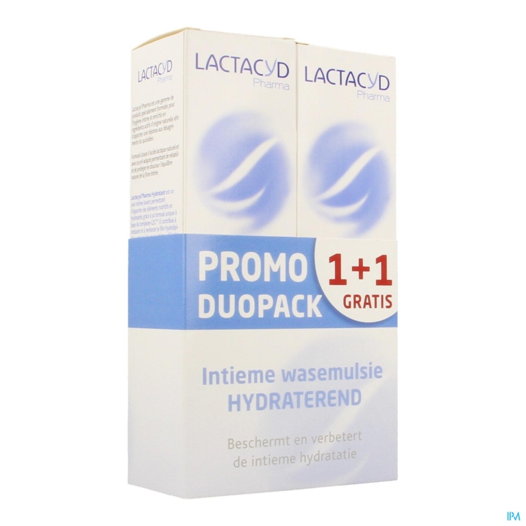 Lactacyd Pharma Hydraterend 2x250ml 1+1