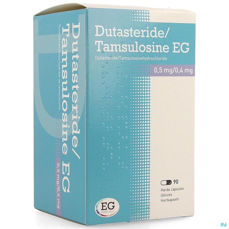 Dutasteride Tamsulosine EG 0,5Mg/0,4Mg Caps  90