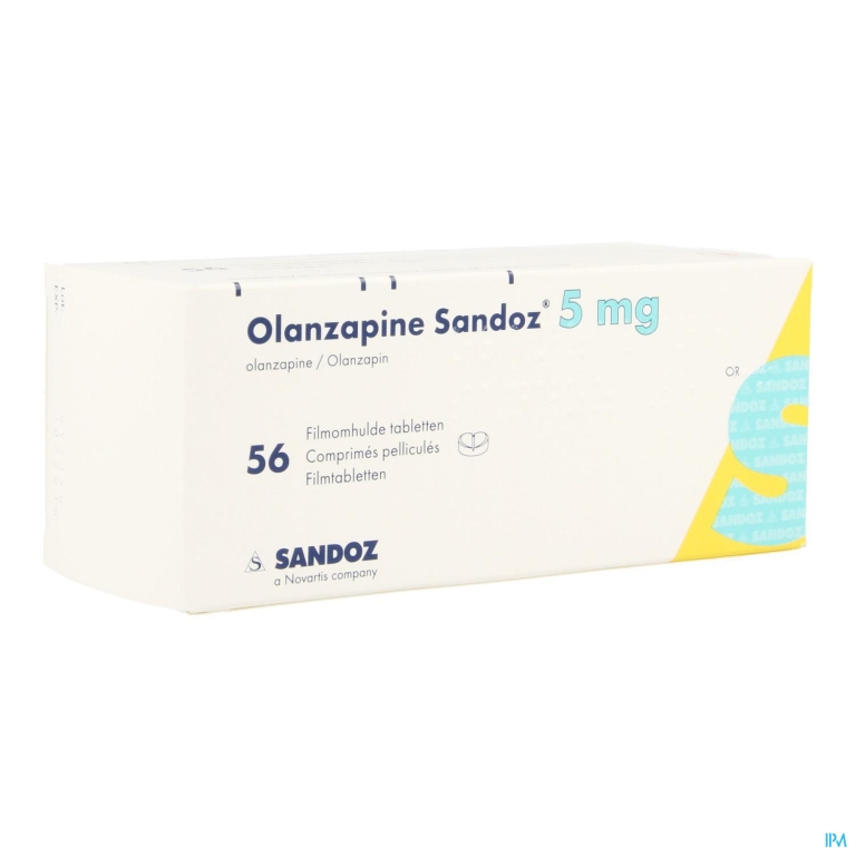 Olanzapine 5mg Sandoz Filmom Tabl 56