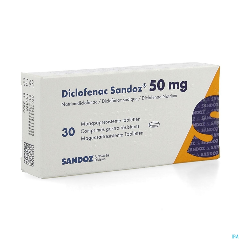 Diclofenac Sandoz 50mg Tabl 30x 50mg