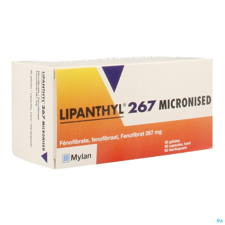 Lipanthyl 267 Micron Caps 90x267mg