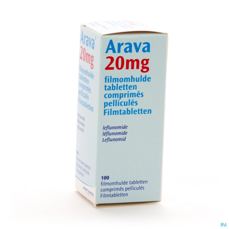 Arava 20mg Filmomh Tabl 100 X 20mg