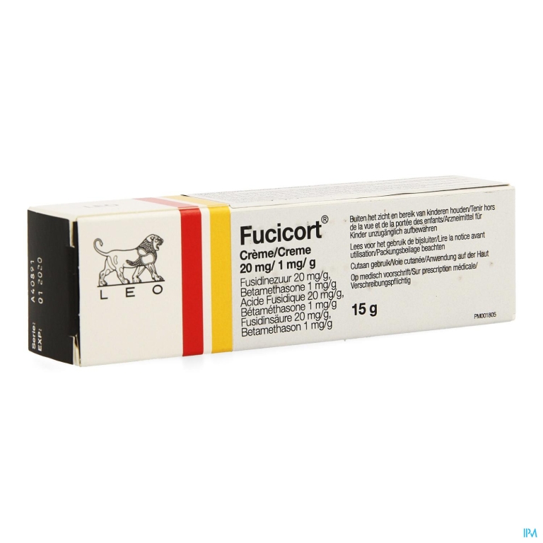 Fucicort Lipid Creme Impexeco 20mg/g+1mg/g 15g Pip