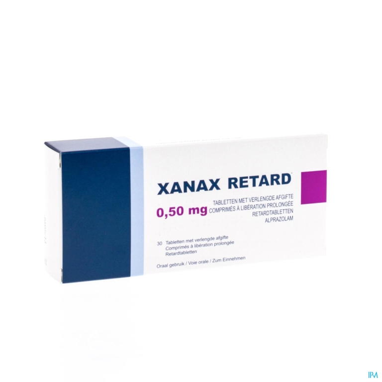 Xanax Retard 0,50mg Impexeco Tabl 30 Pip