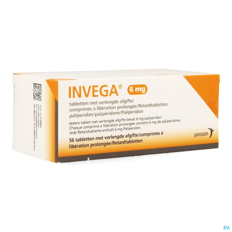 Invega 6mg Verl.afgifte Comp 56 X 6mg Pip