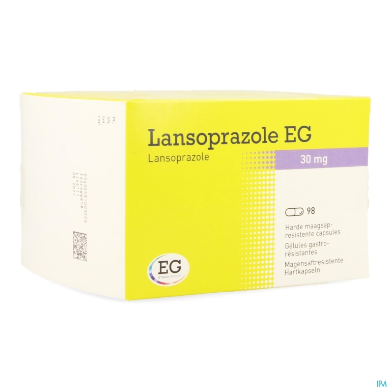 Lansoprazole EG 30 Mg Caps 98 X 30 Mg