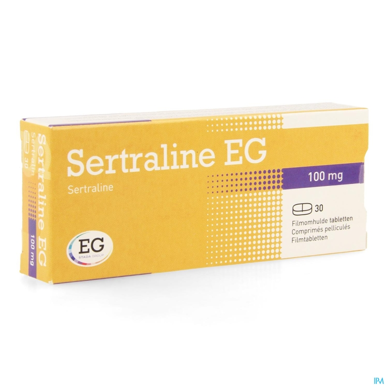 Sertraline EG 100Mg Tabl 30X100Mg