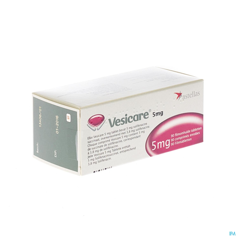 Vesicare Tabl 90 X 5mg