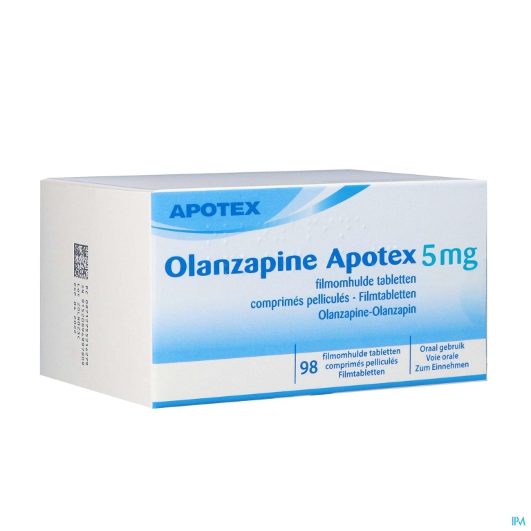 Olanzapine Apotex 5mg Comp Pell 98x 5mg