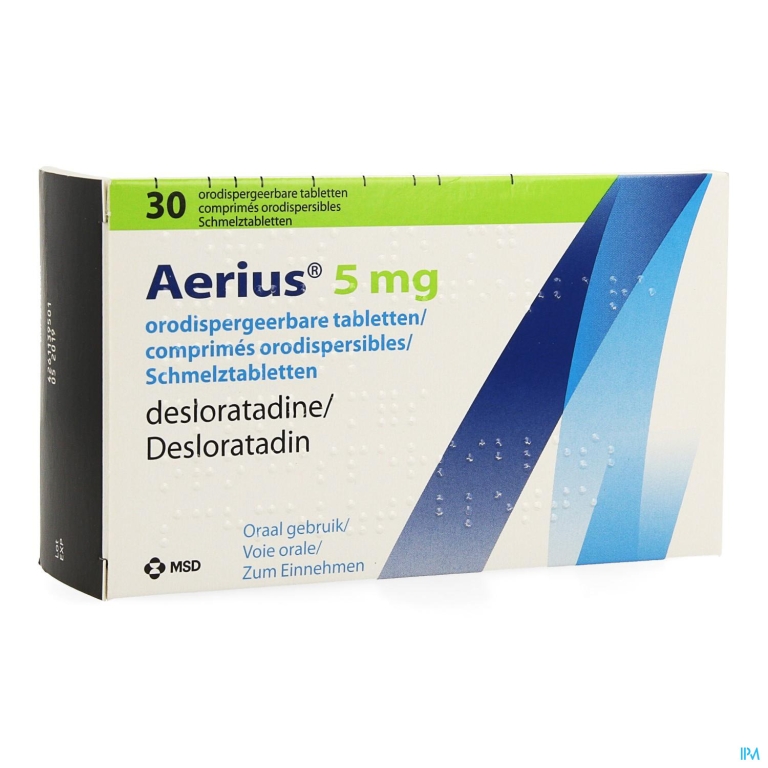 Aerius 5mg Comp Orodispergeerbare 30 X 5mg