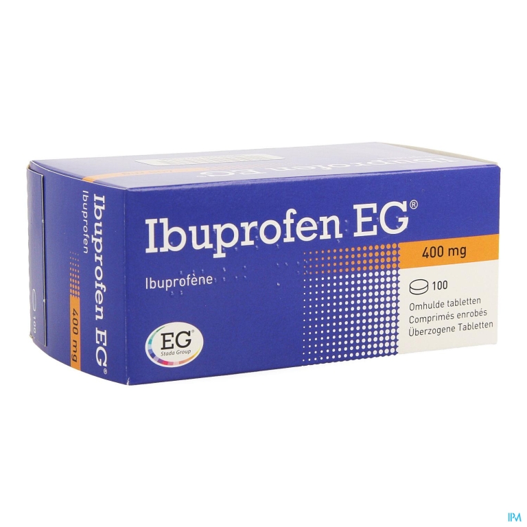 Ibuprofen EG 400 Mg Filmomh Tabl 100 X 400 Mg