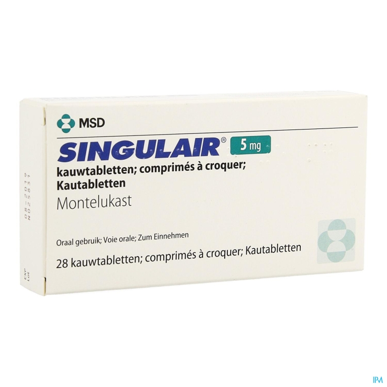 Singulair 5mg Kauwtabletten 28