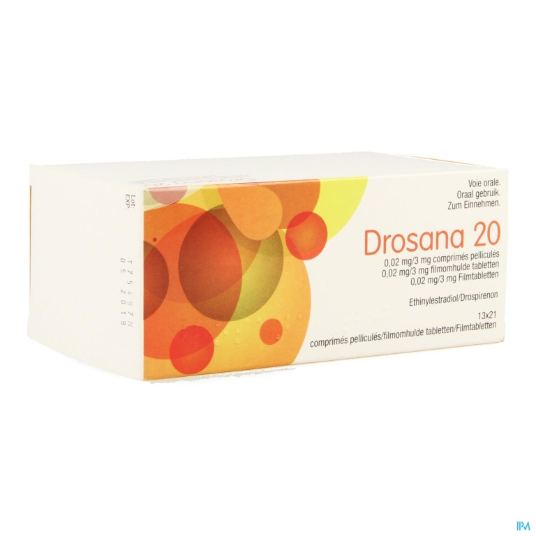 Drosana 20 0,02mg/3mg Filmomh Tabl 13 X 21