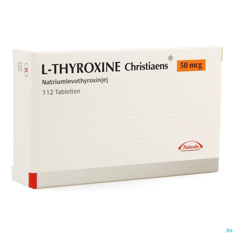 l Thyroxine Christiaens Comp 112×0,050mg