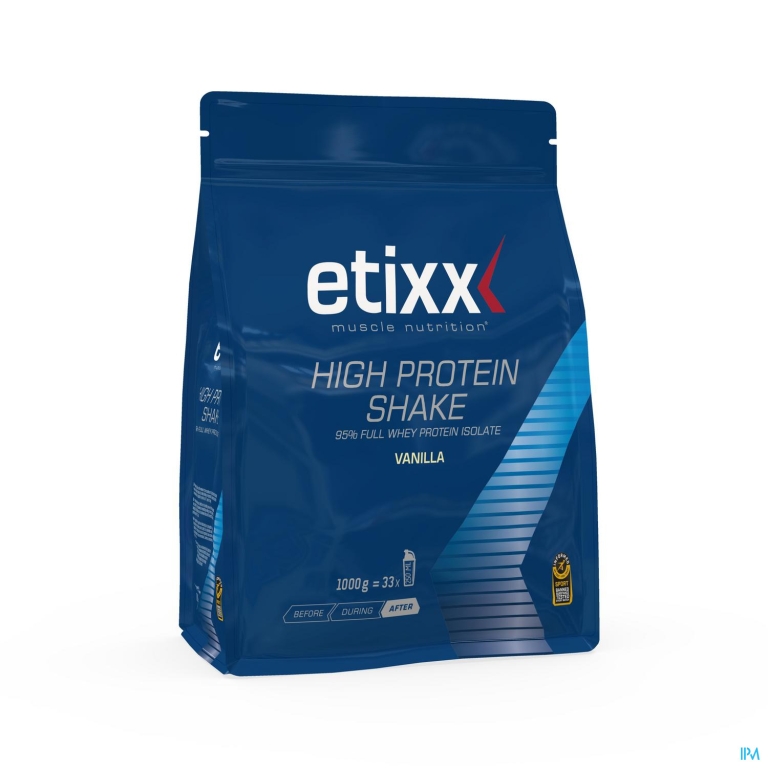 Etixx High Protein Shake Vanilla 1000g