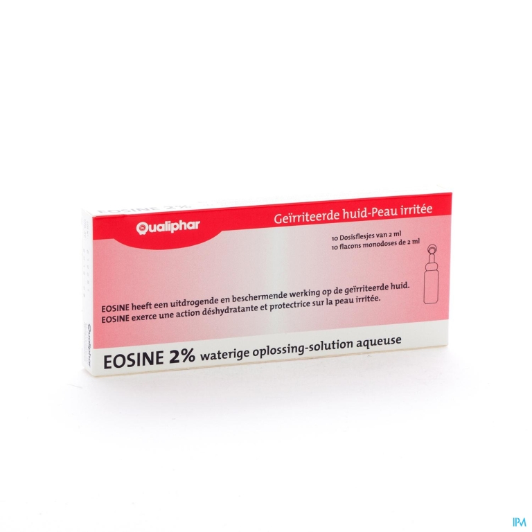 Eosine 2% Qualiphar Monodosissen Amp 10x2ml