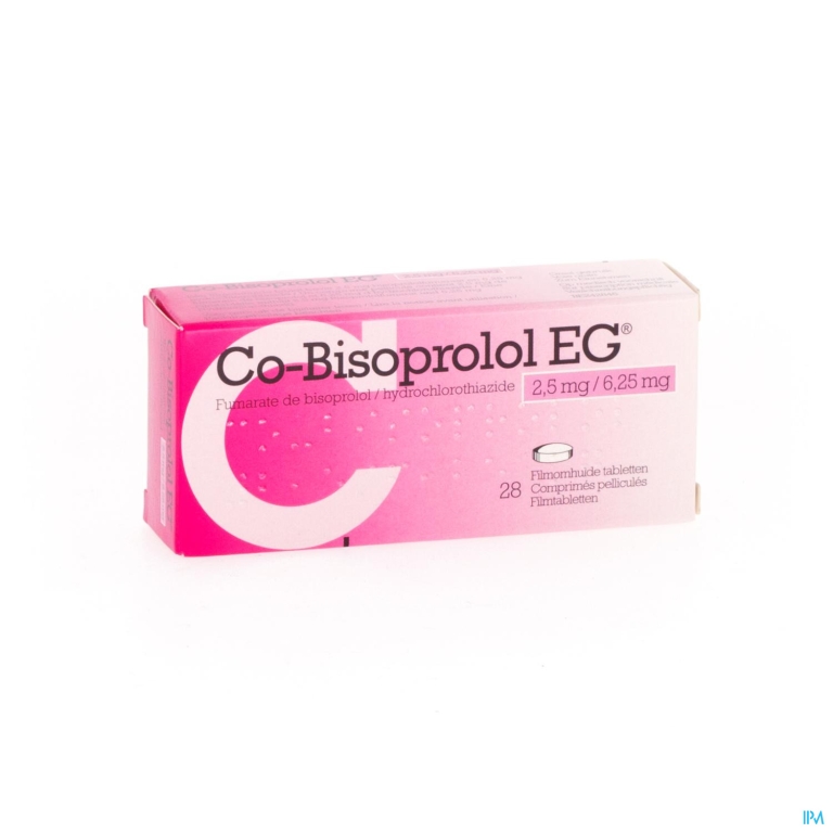 Co Bisoprolol EG 2,5 Mg/ 6,25 Mg Comp  28