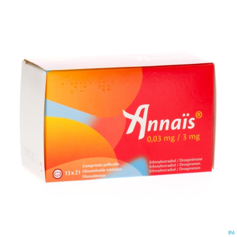 Annais 0,03mg/3mg Comp 13 X 21