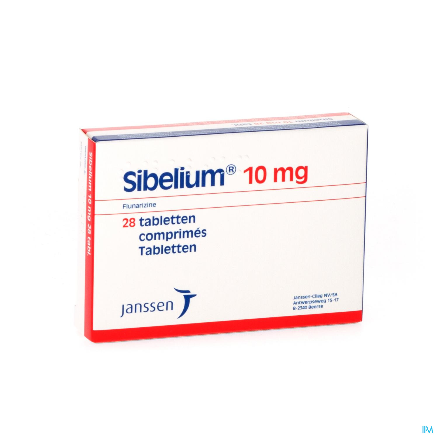 Sibelium Comp 28 X 10mg