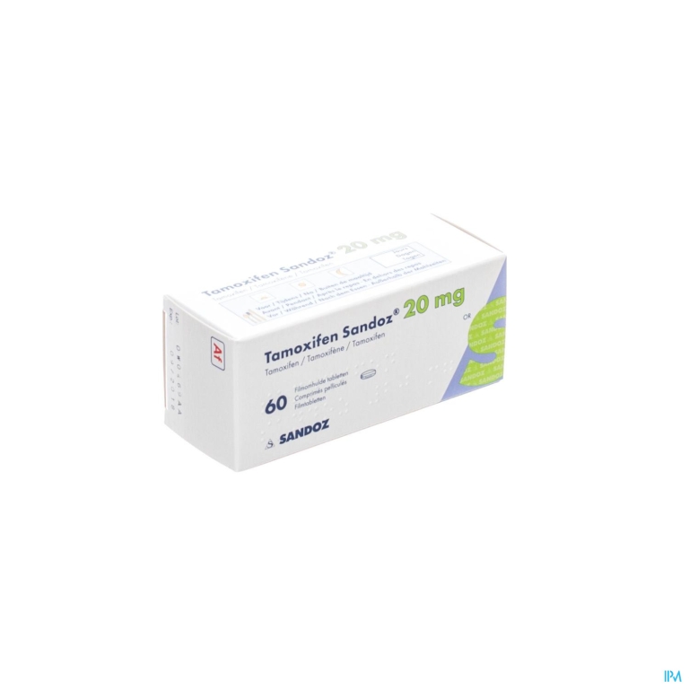 Tamoxifen Sandoz Comp 60 X 20mg