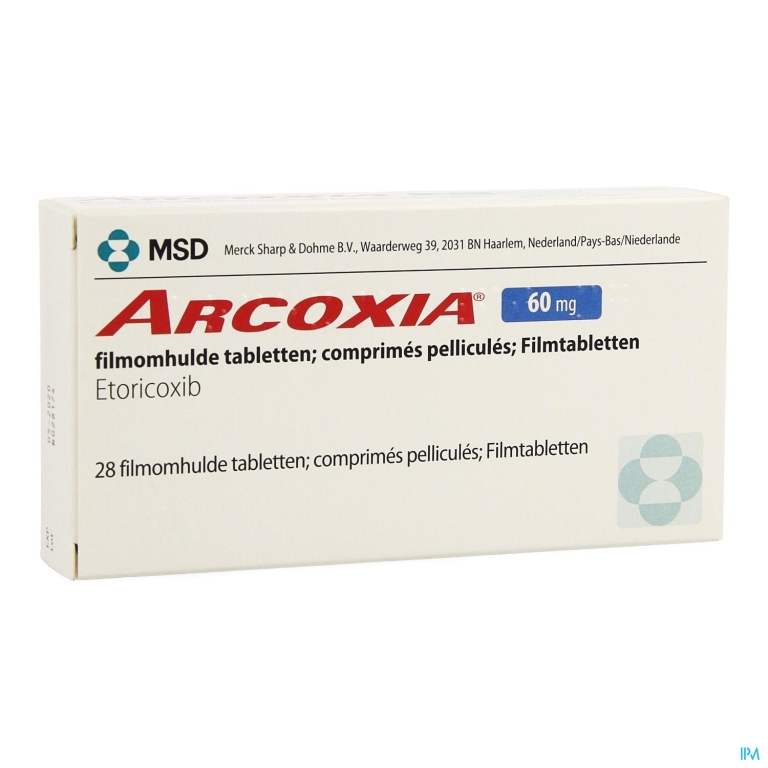 Arcoxia 60mg Comp 28