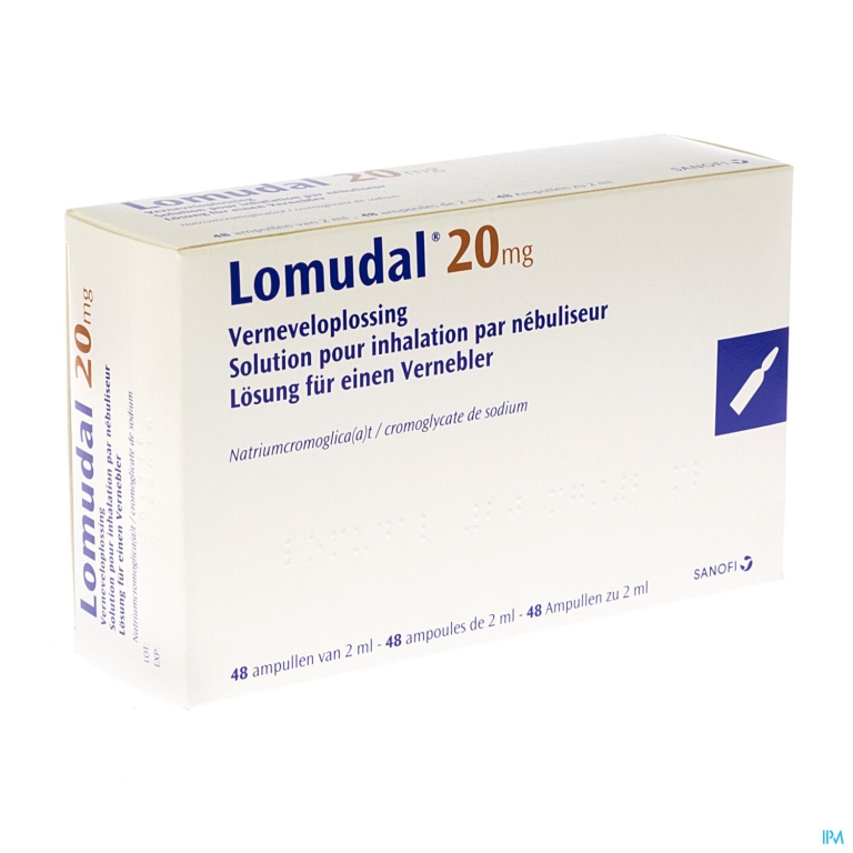 Lomudal Amp Pr Inhal 48 X 20mg/2ml