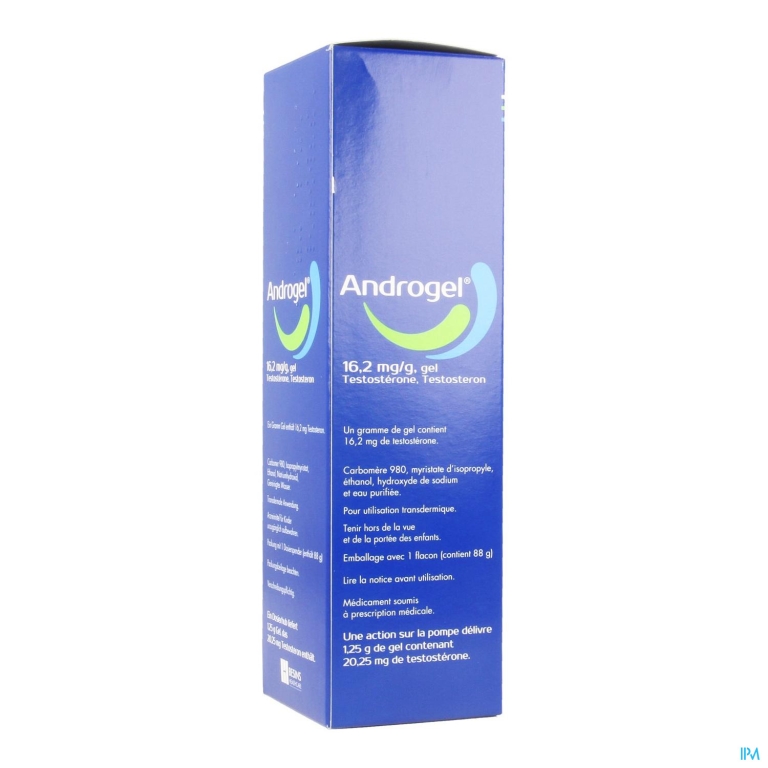 Androgel 16,2mg/g Gel 88g