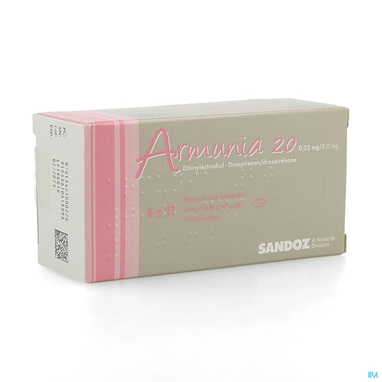 Armunia 20 Sandoz Filmomh Tabl 6 X 21