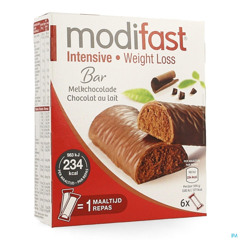 Modifast Intensive Control Reep Chocolade 6