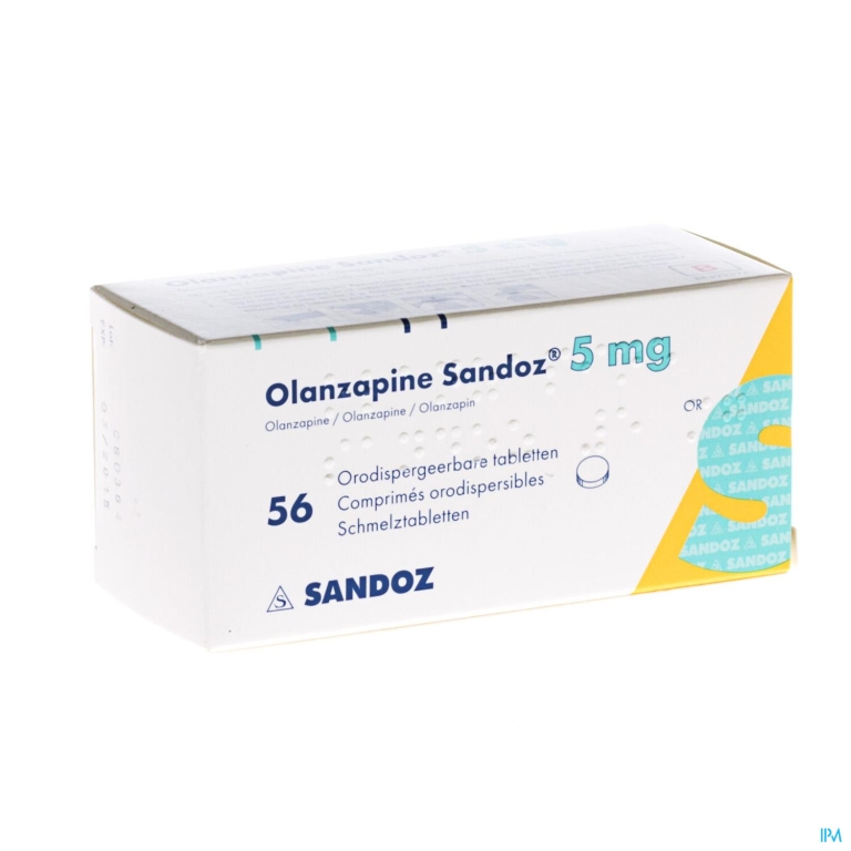 Olanzapine 5mg Sandoz Orodisp Tabl 56