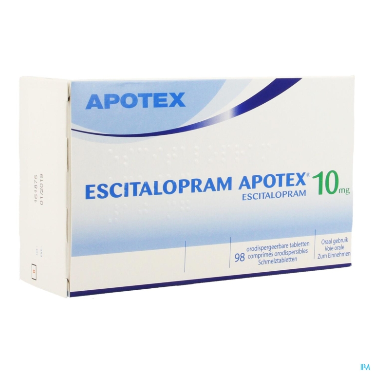 Escitalopram Ab 10mg Comp Orodisp 98 X 10mg