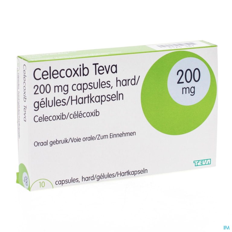 Celecoxib 200mg Teva Caps 10