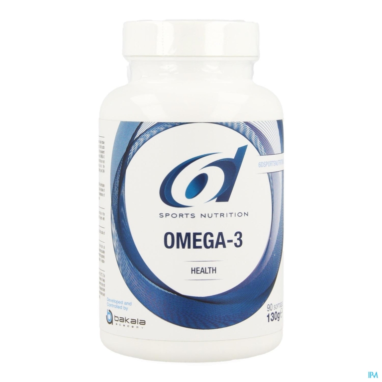 6d Sixd Omega 3 Caps 90