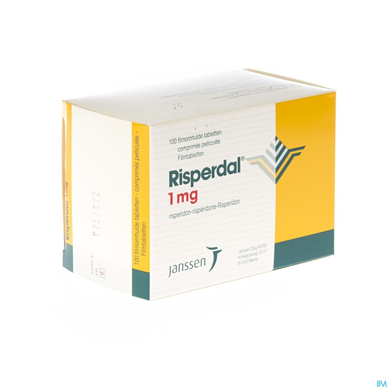 Risperdal Comp Pell 100 X 1mg