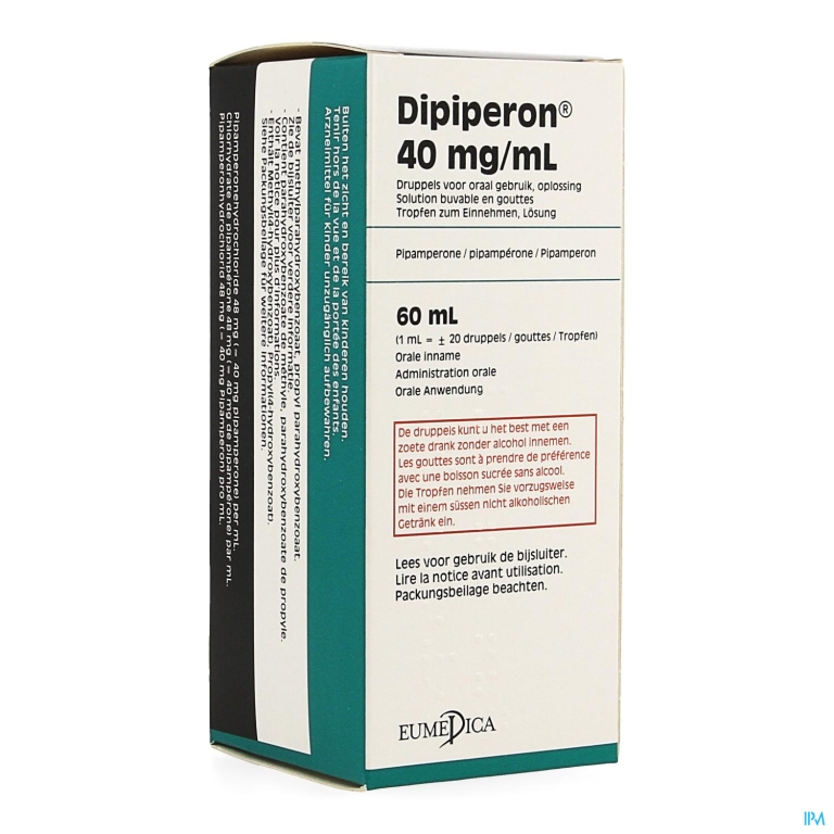 Dipiperon Gutt Buv 60ml 40mg/1ml