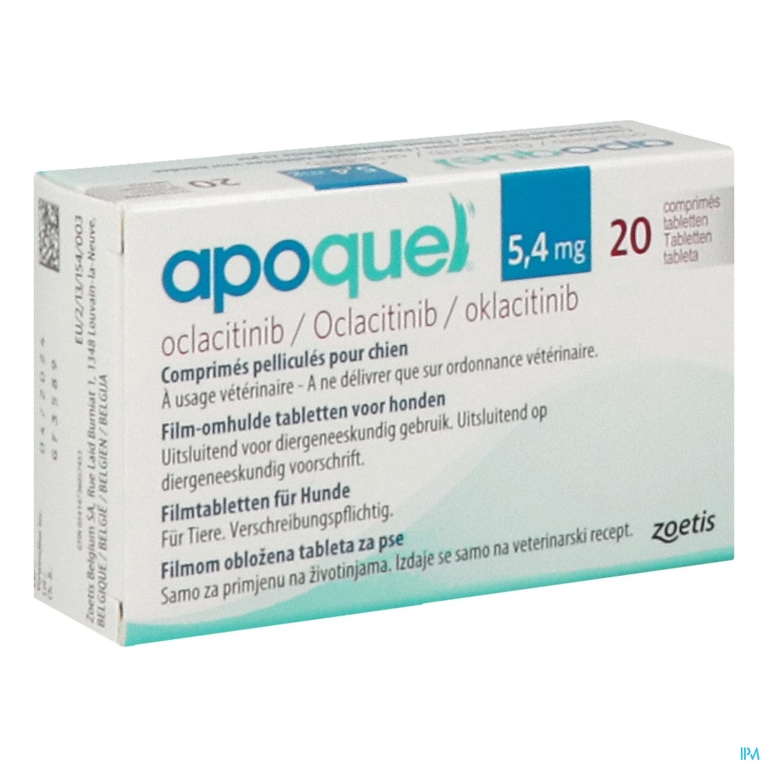 Apoquel 5,4mg Filmomh Tabl 20