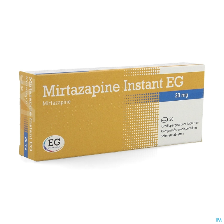 Mirtazapine EG Instant 30 Mg Orodisp Tabl  30