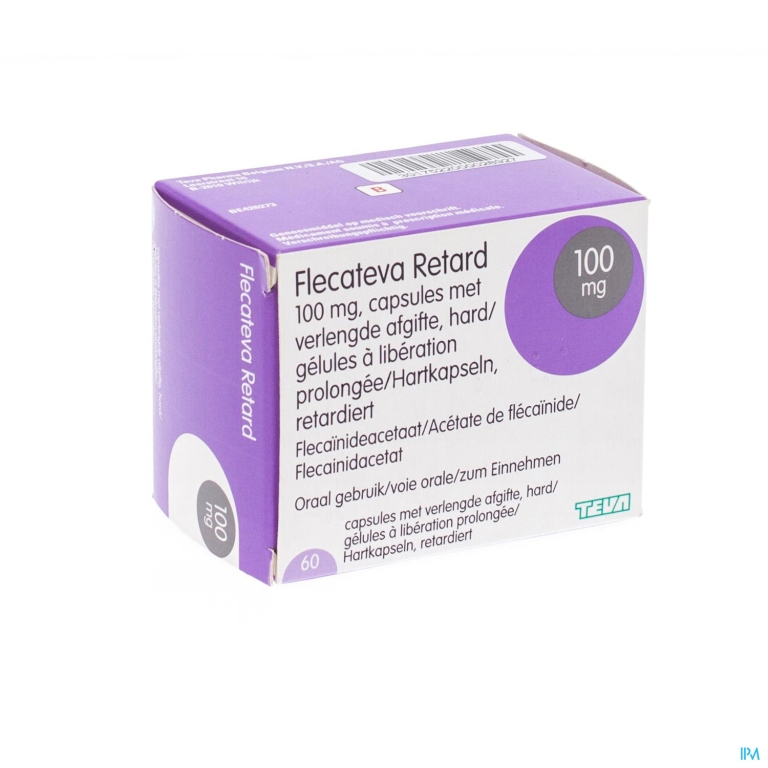 Flecateva Retard 100mg Caps Verlengde Afgifte 60