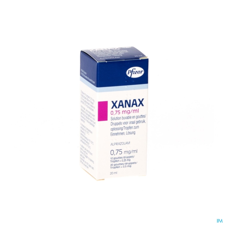 Xanax Gutt 0,75mg/ml 20ml