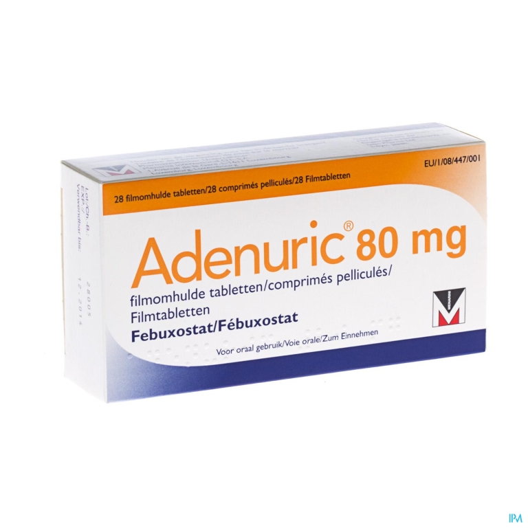 Adenuric 80mg Filmomh Tabl 28 X 80mg