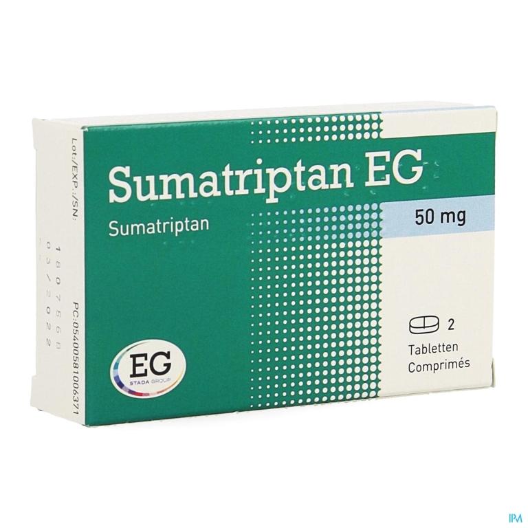 Sumatriptan EG 50Mg Tabl 2