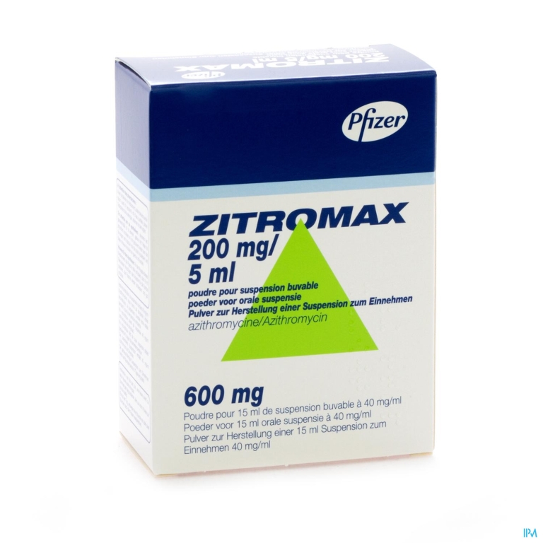 Zitromax Pulv Susp Per Os Fl 600mg – 15ml