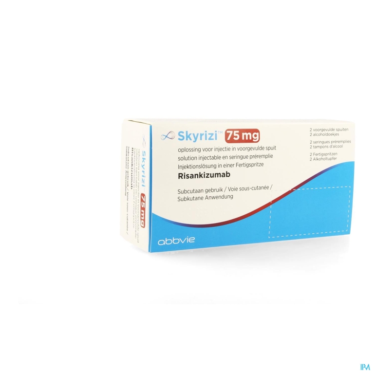 Skyrizi 75mg Opl Inj Voorgevulde Spuit 2