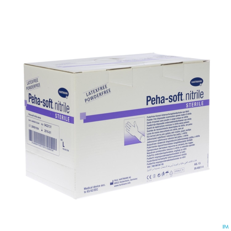 Peha-soft Nitrile Steriel l 50 Pr