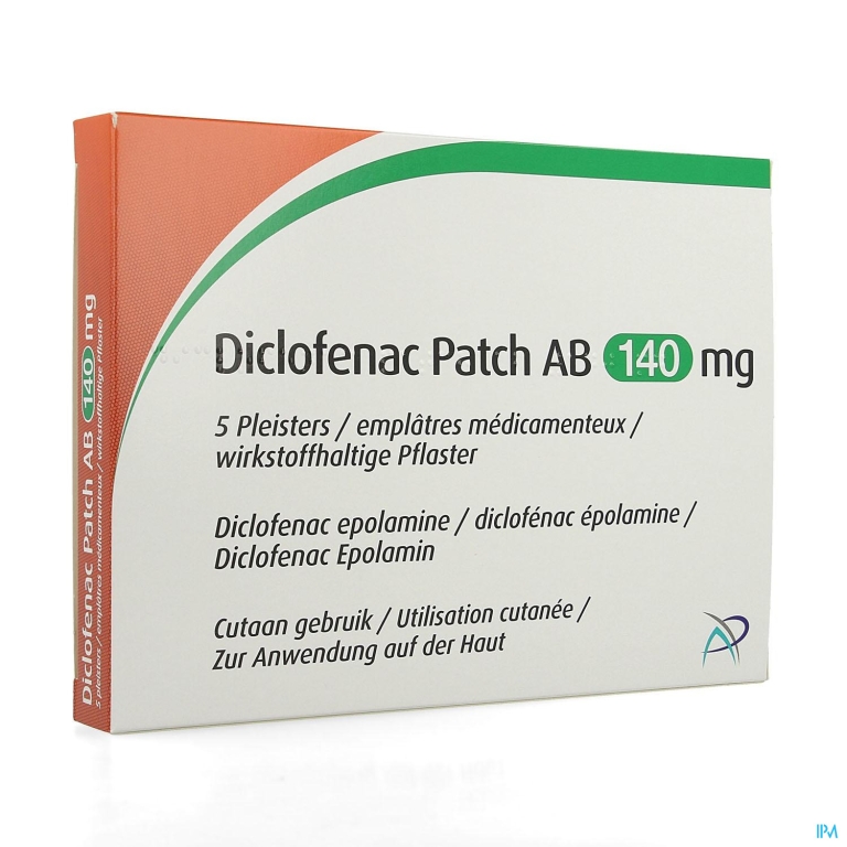 Diclofenac Patch Ab 140mg Pleister 5