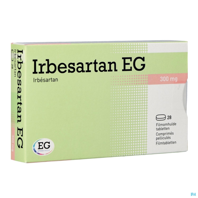 Irbesartan EG 300 Mg Filmomh Tabl 28 X 300 Mg