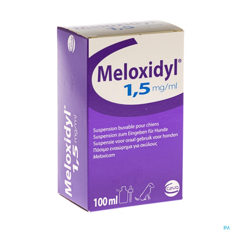 Meloxidyl Ceva 1,5mg/ml Fl Gutt 100ml