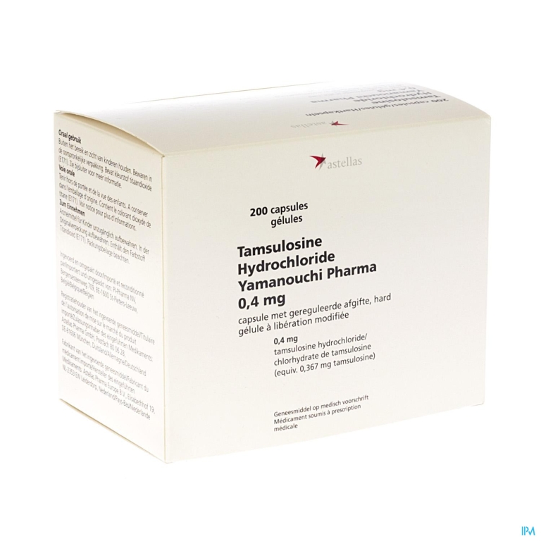 Tamsulosine Astellas Pi Pharma Caps 200×0,4mg Pip